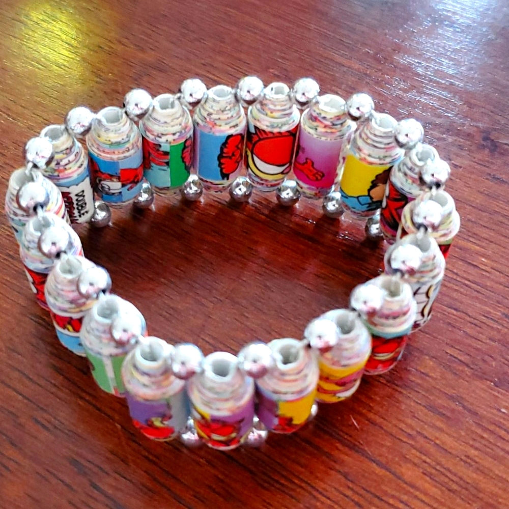 Garfield Rolled Newspaper Bracelet